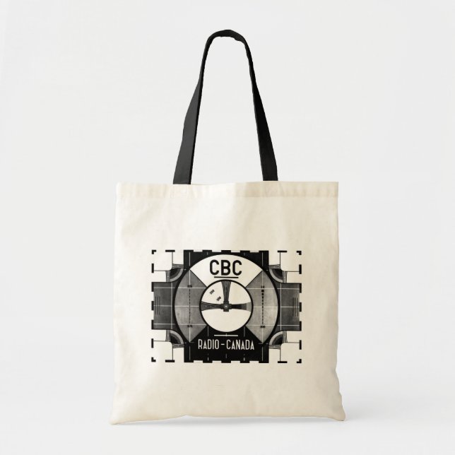 CBC Test Pattern Tote Bag (Front)