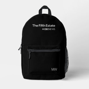 CBC The Fifth Estate Printed Backpack