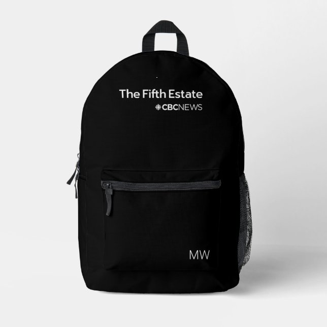 CBC The Fifth Estate Printed Backpack (Front)