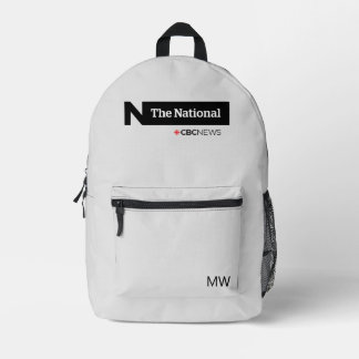 CBC The National Printed Backpack