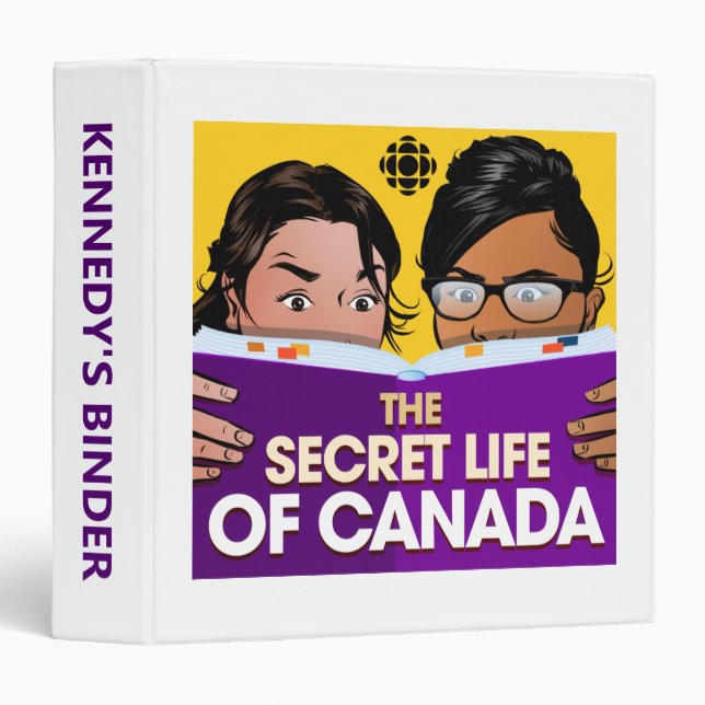 CBC The Secret Life of Canada Binder (Front/Spine)