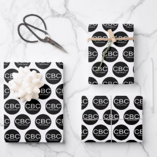 CBC TV Alt Logo Wrapping Paper Sheet