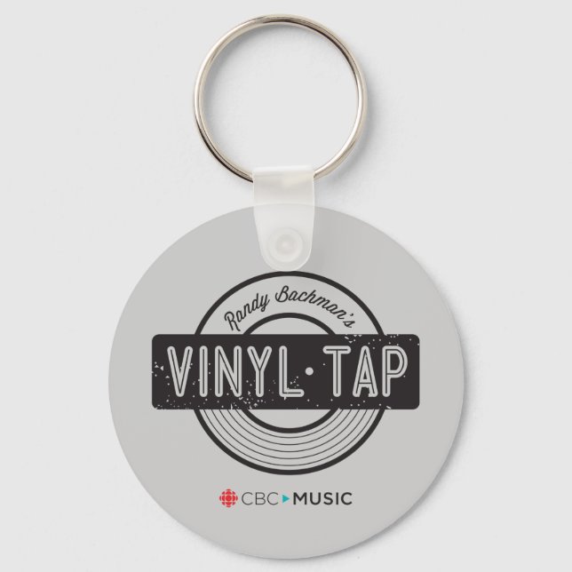 CBC Vinyl Tap Keychain (Front)