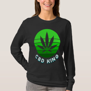CBD King Capsule Oil Vape CBD Anxiety Pain Relief T-Shirt