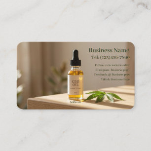 CBD products card template