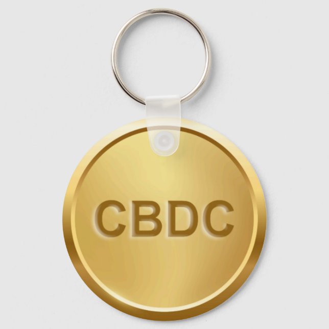 CBDC Central Currency Keychain (Front)