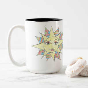 CBS Sunday Morning Sun - May 2026 Two-Tone Coffee Mug