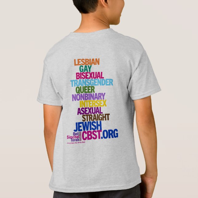 CBST 50th Anniversary Kids' T-shirt (Back)