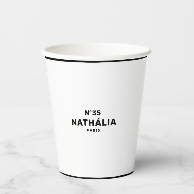 CC (Chic & Classic) Paper Cups (Front)