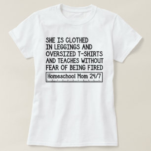 CC Gift for Mom, Christian Homeschool Mom T-Shirt