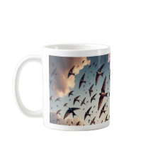 CC&L Tree Service Chimney Swift Mug Design