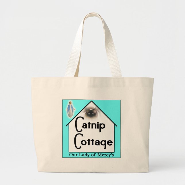 cc logo large tote bag (Front)