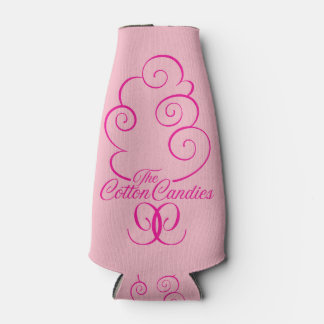 CC Logo Pink on Pink Bottle Cooler