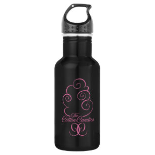 CC logo Travel Water Bottle with Lid