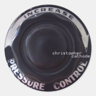 CC sticker, round Classic Round Sticker