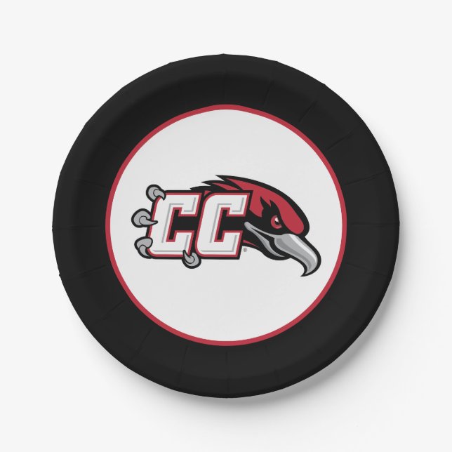 CC Thunderbird Logo Paper Plate (Front)