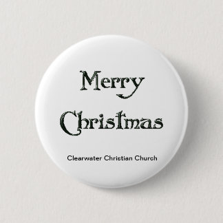 CCC Merry Christmas 2 Inch Round Button