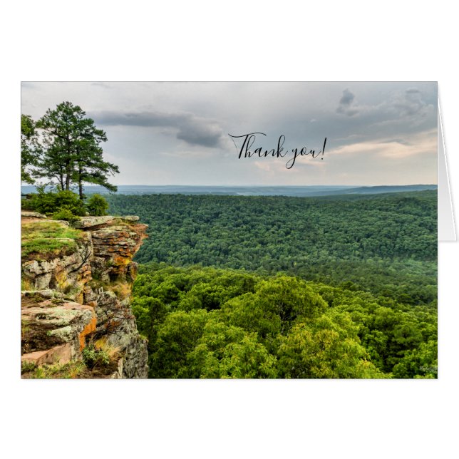 CCC Overlook Petit Jean Carte de remerciements (Devant Horizontal)