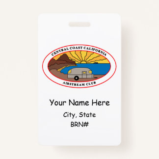 CCCAC Club Name Badge