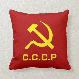 CCCP Hammer and Sickle Pillows