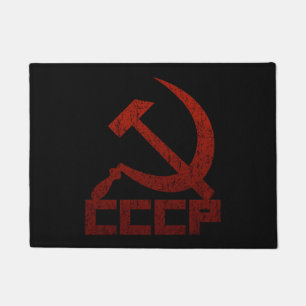 CCCP Hammer & Sickle Doormat