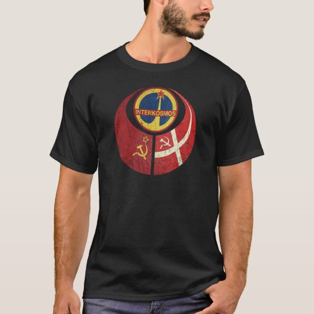 CCCP Interkosmos Denmark T-Shirt (Front)