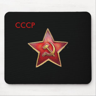 CCCP Red Star Mousepad