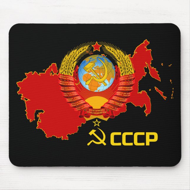 CCCP - Soviet Union Mousepad. Mouse Pad (Front)