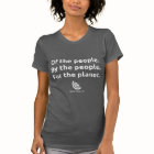 CCL pour le T-shirt de gris de planète