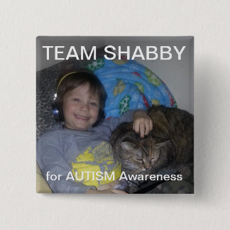 CCLU Team SHABBY 2 Inch Square Button