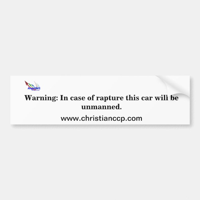 CCP message bumper sticker (Front)