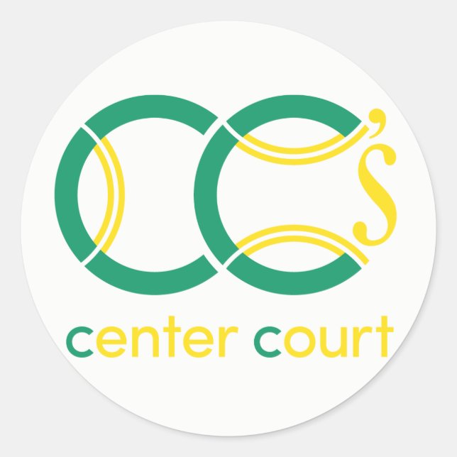 CC's Bat Mitzvah Classic Round Sticker (Front)