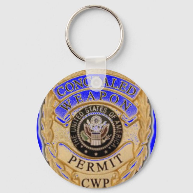 ccw badge design keychain (Front)