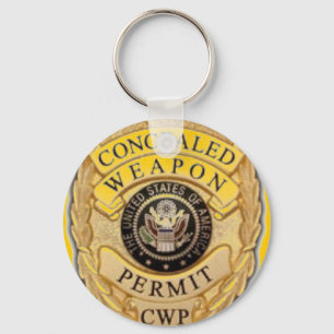 ccw badge design keychain