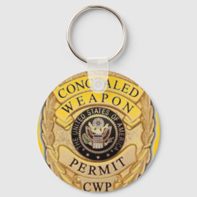 ccw badge design keychain (Front)