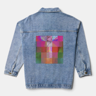CD1FE646 Abstrait Motif de Grille d'Art de Glitch