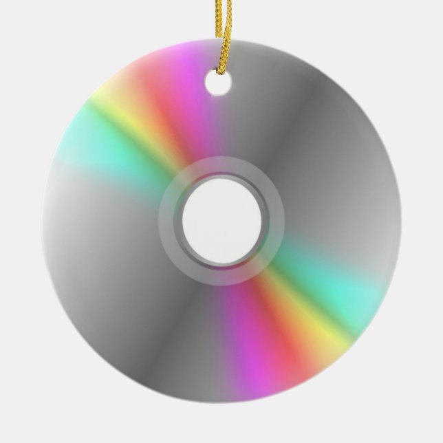 CD Circle Ornament (Front)