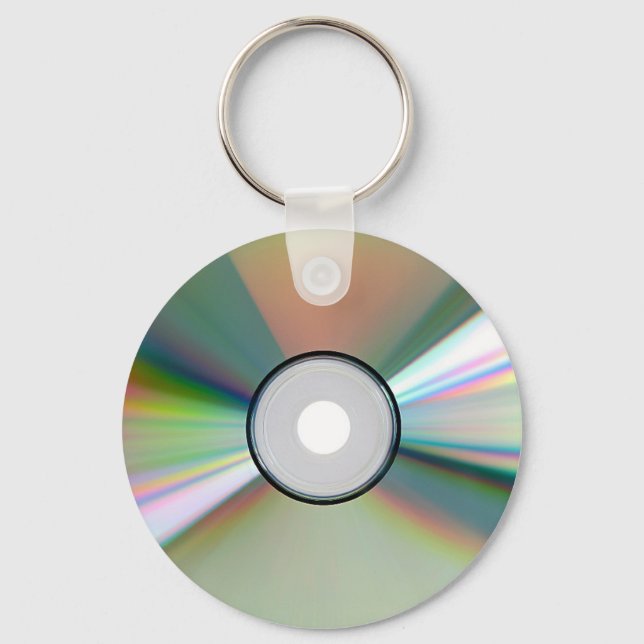 "CD" design gifts and products Keychain (Front)
