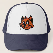 CD Logo Trucker Cat