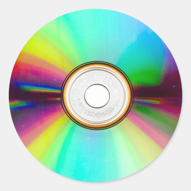 CD Round Stickers (Front)