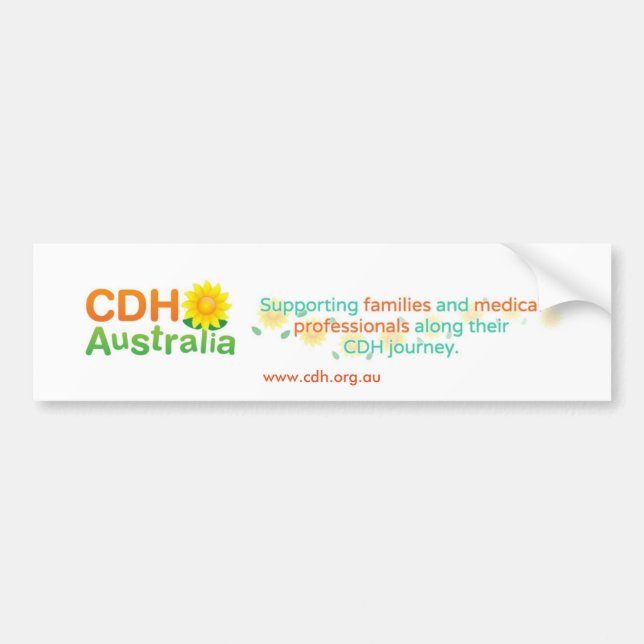 CDH Australia Bumper Sticker (Front)
