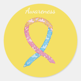 CDH Awareness Ribbon Custom  Sticker Decals