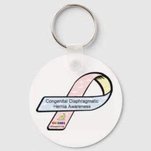 CDH Awareness Ribbon Keychain