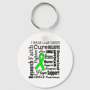 CDKL5 Awareness Keychain, Sonya Story, CDKL5 Keychain