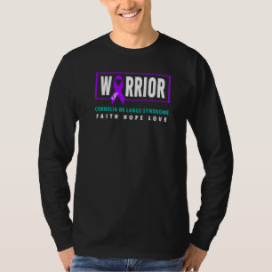 Cdls Warrior Cornelia De Lange Syndrome Cdls Awar T-Shirt