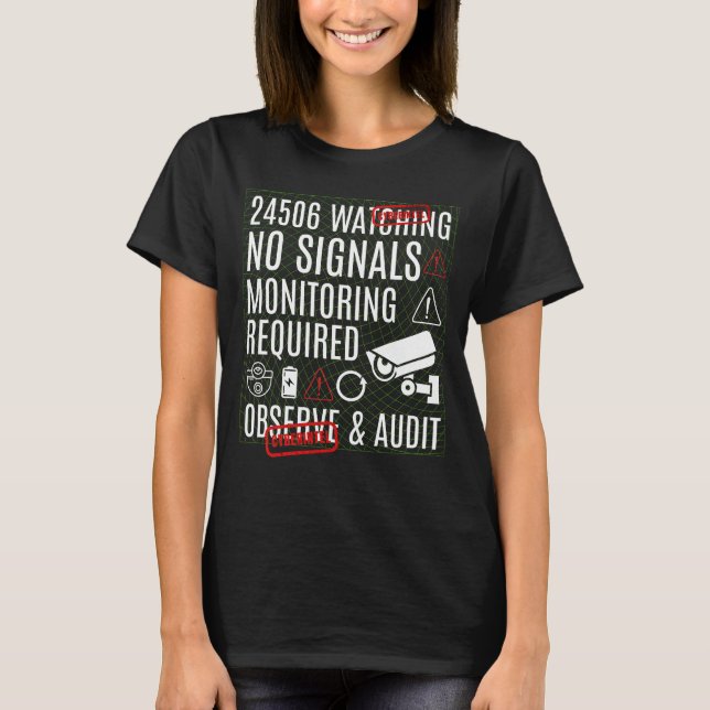 CDnosignals T-Shirt (Front)