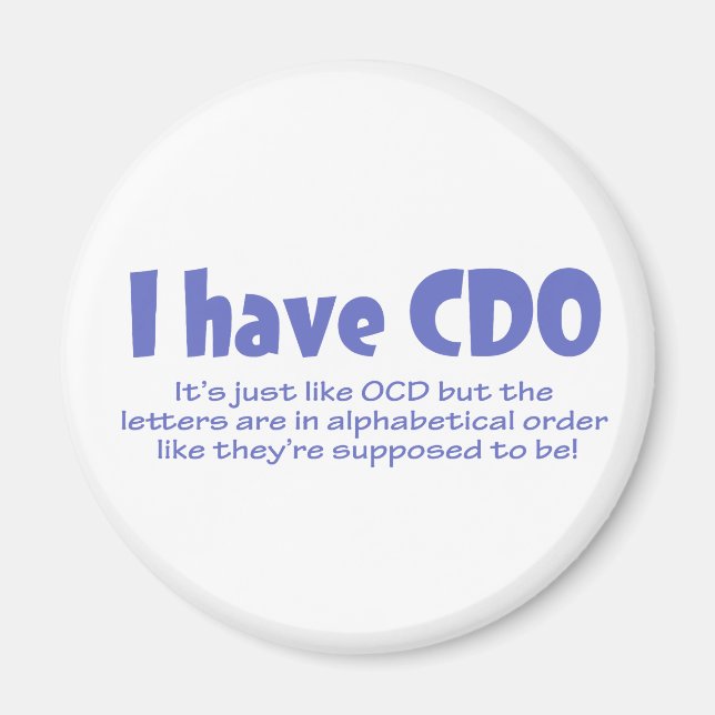 CDO MAGNET (Front)