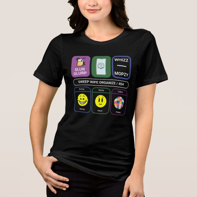  CDslurglurp Tri-Blend Shirt (Front)