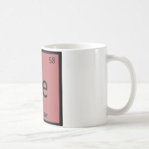 Ce - Cayenne Pepper Chemistry Periodic Table Spice Coffee Mug