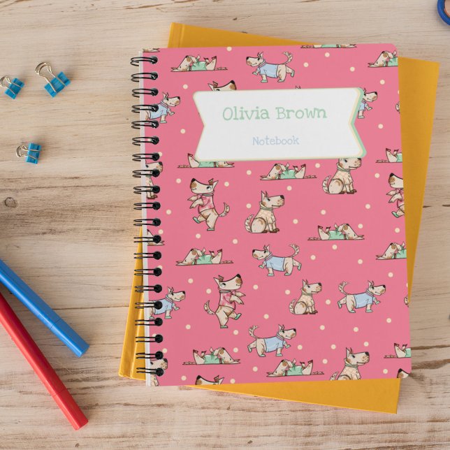 Ce chien Carnet lié à la vie avec le nom (Créateur téléchargé)